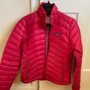 Patagonia Down Sweater. Women Small. Color: Fuchsia